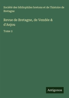 Cover Revue de Bretagne, de Vendée & d'Anjou
