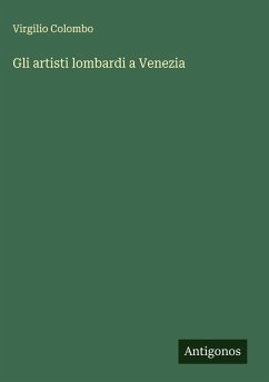 Cover Gli artisti lombardi a Venezia