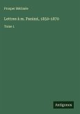Lettres à m. Panizzi, 1850-1870