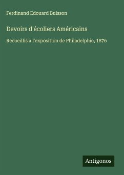 Cover Devoirs d'écoliers Américains