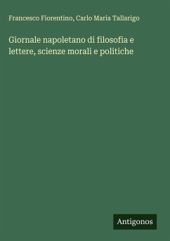 Cover Giornale napoletano di filosofia e lettere, scienze morali e politiche