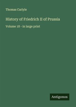 History of Friedrich II of Prussia Cover History of Friedrich II of Prussia