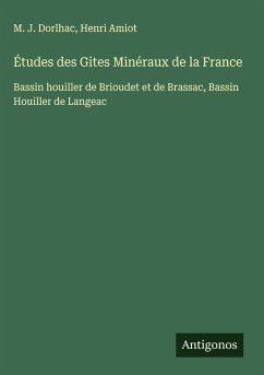 Cover Études des Gites Minéraux de la France