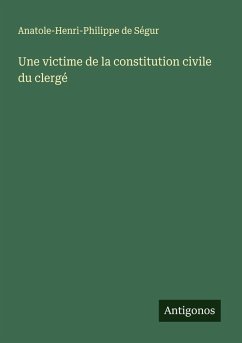 Cover Une victime de la constitution civile du clergé