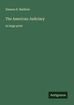 Cover The American Judiciary