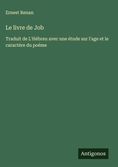 Cover Le livre de Job