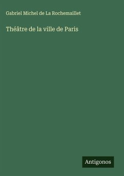 Cover Théâtre de la ville de Paris
