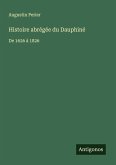 Histoire abrégée du Dauphiné