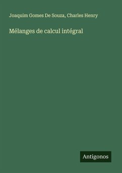 Cover Mélanges de calcul intégral