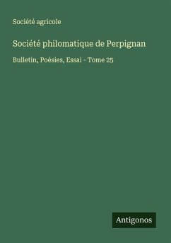Cover Société philomatique de Perpignan