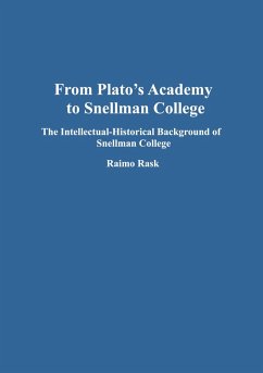 From Plato's Academy to Snellman College (eBook, ePUB)