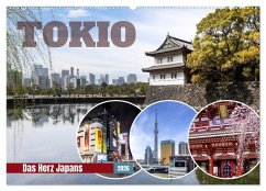 Cover Tokio - Das Herz Japans (Wandkalender 2026 DIN A2 quer), CALVENDO Monatskalender