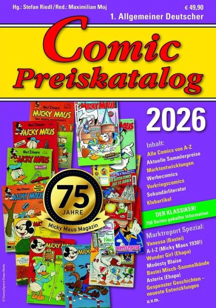 Comic Preiskatalog 2026 HC Comic Preiskatalog 2026 HC