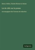 Loi de 1881 sur la presse