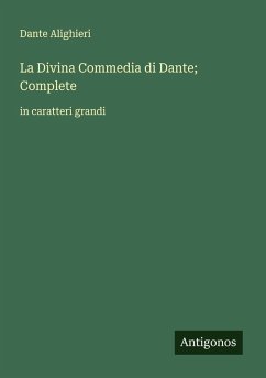 Cover La Divina Commedia di Dante; Complete