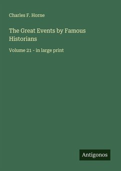 Cover The Great Events by Famous Historians