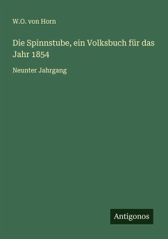 Cover Die Spinnstube, ein Volksbuch für das Jahr 1854