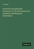 Geschichte der geistlichen Liedertexte vor der Reformation mit besonderer Beziehung auf Deutschland