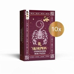 Cover Nachfüllset: Sternzeichen Mini-Puzzle Skorpion 10 St.
