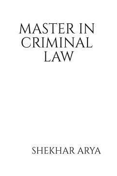 Cover Master in Criminal Law