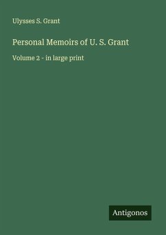 Cover Personal Memoirs of U. S. Grant