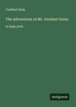 The Adventures of Mr. Verdant Green Cover The Adventures of Mr. Verdant Green