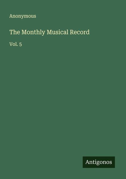 The Monthly Musical Record