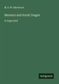Manners and Social Usages