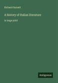 A history of Italian literature