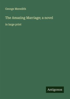 Cover The Amazing Marriage; a novel