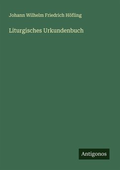 Cover Liturgisches Urkundenbuch