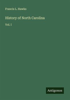 Cover History of North Carolina