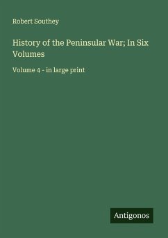 Cover History of the Peninsular War; In Six Volumes