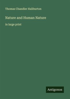 Cover Nature and Human Nature