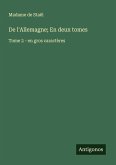 De l'Allemagne; En deux tomes De l'Allemagne; En deux tomes