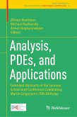 Analysis, PDEs, and Applications (eBook, PDF)