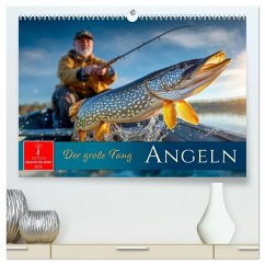 Angeln - der große Fang (hochwertiger Premium Wandkalender 2026 DIN A2 quer), Kunstdruck in Hochglanz Angeln - der große Fang (hochwertiger Premium Wandkalender 2026 DIN A2 quer), Kunstdruck in Hochglanz