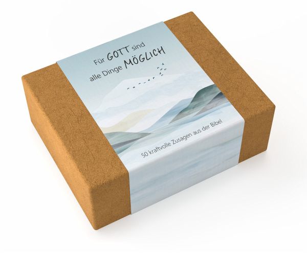 Für Gott sind alle Dinge möglich - Textkartenbox Für Gott sind alle Dinge möglich - Textkartenbox