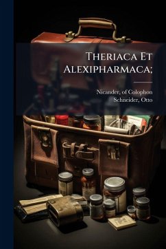Cover Theriaca Et Alexipharmaca;