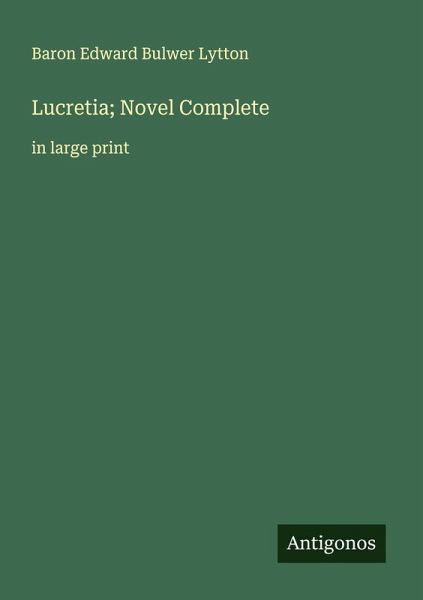 Lucretia; Novel Complete