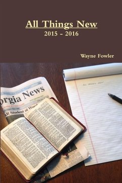 Cover All Things New 2015 - 2016
