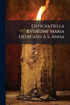 Cover Officio Della B.vergine Maria DÃ(c)dicato A S. Anna