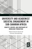 University and Academics' Societal Engagement in Sub-Saharan Africa