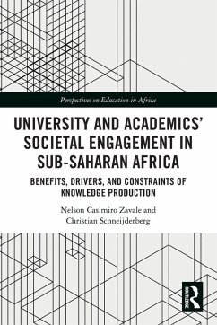 Cover University and Academics' Societal Engagement in Sub-Saharan Africa