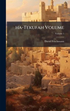 Cover ha-Tekufah Volume