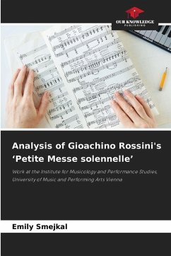Cover Analysis of Gioachino Rossini's 'Petite Messe solennelle'