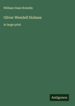 Cover Oliver Wendell Holmes