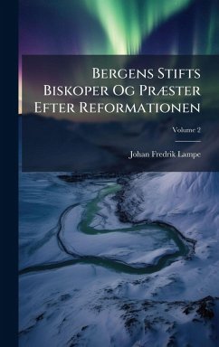 Cover Bergens Stifts Biskoper Og PrÃ]ster Efter Reformationen
