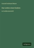 Das Leiden eines Knaben