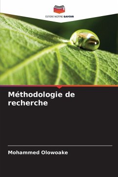 Cover Méthodologie de recherche
